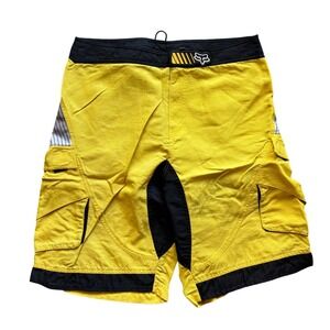 Vintage Y2K Fox Racing Riding Board Shorts Size 36